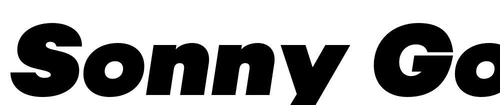 Sonny Gothic font family download free