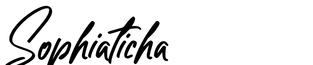 Sophiaticha font family download free