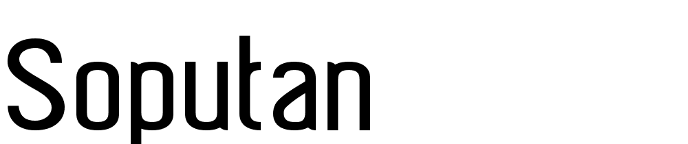 soputan font family download free