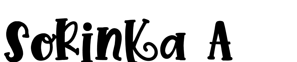 Sorinka-A font family download free