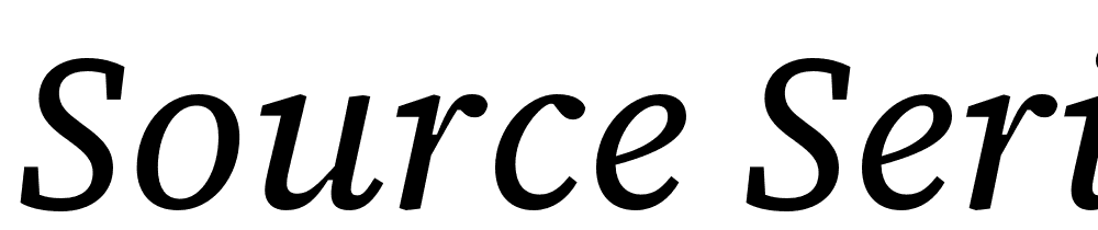 Source-Serif-4-Caption-Italic font family download free