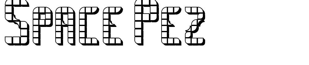 SPACE PEZ font family download free