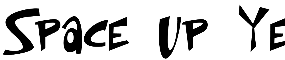 space_up_yer_life font family download free