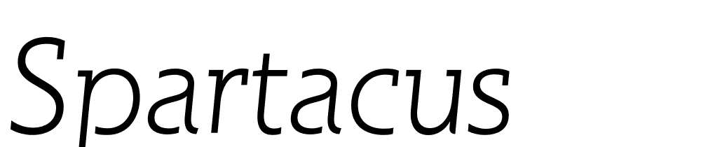 Spartacus font family download free