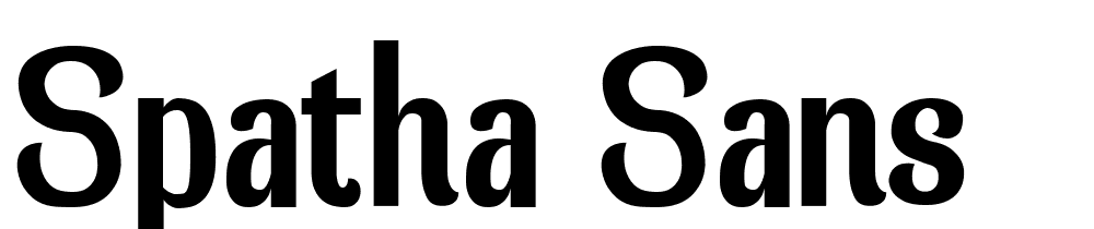 Spatha-Sans font family download free