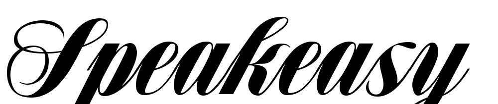 Speakeasy-W05-Script font family download free