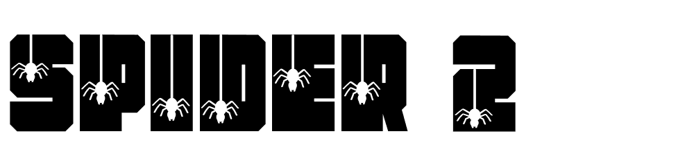 spider_2 font family download free