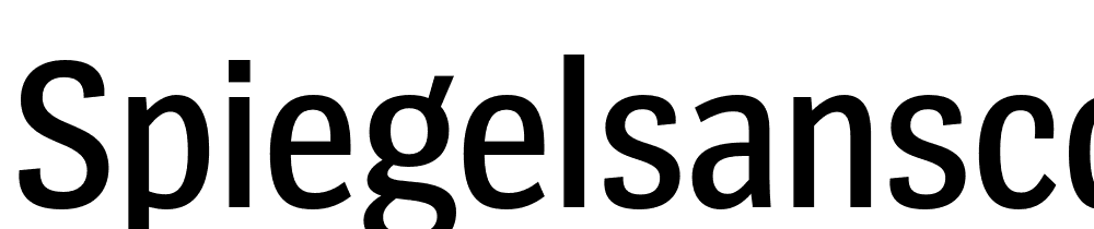 SpiegelSansCd-Trial-SemiBold font family download free