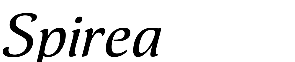 Spirea font family download free