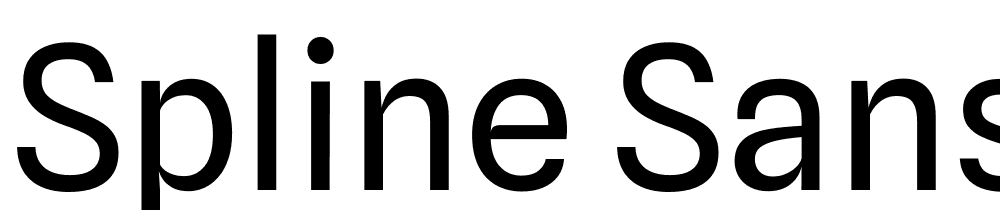 Spline-Sans-Regular font family download free