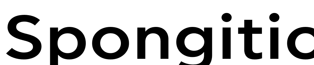 spongition font family download free