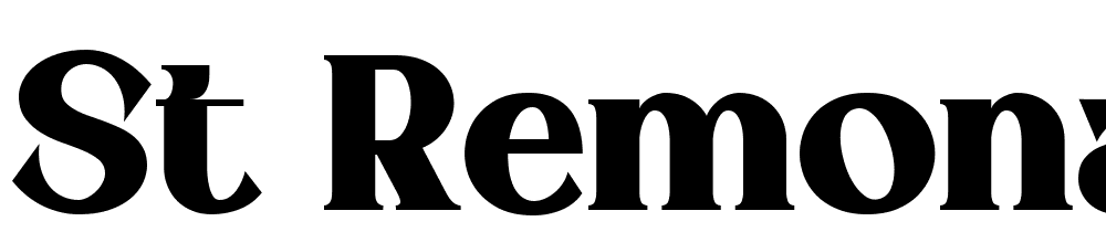 ST Remona Neue font family download free