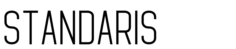 standaris font family download free