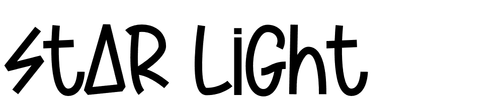 Star-Light font family download free