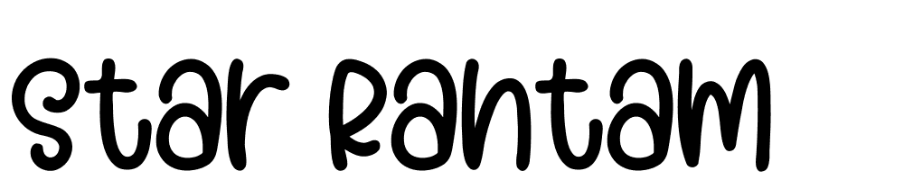 star_rantam font family download free