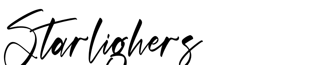 starlighers font family download free