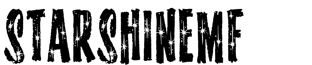 StarshineMF font family download free