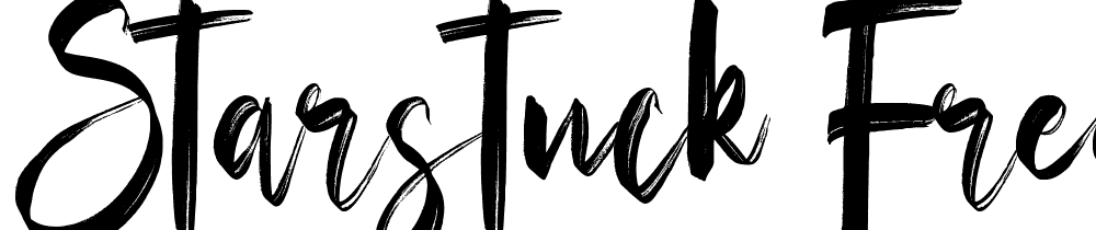 Starstuck  Free Personal Use font family download free