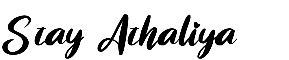 Stay-Athaliya font family download free