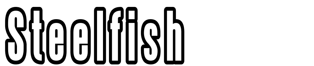 steelfish font family download free