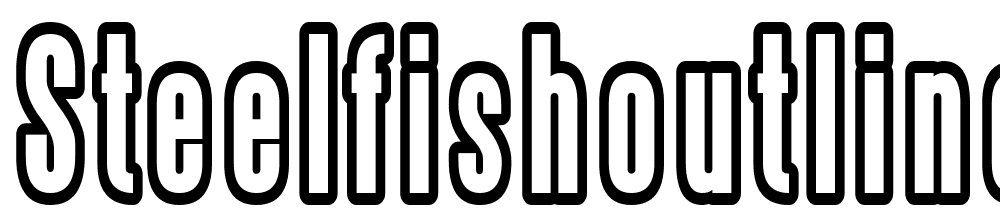 SteelfishOutline-Regular font family download free