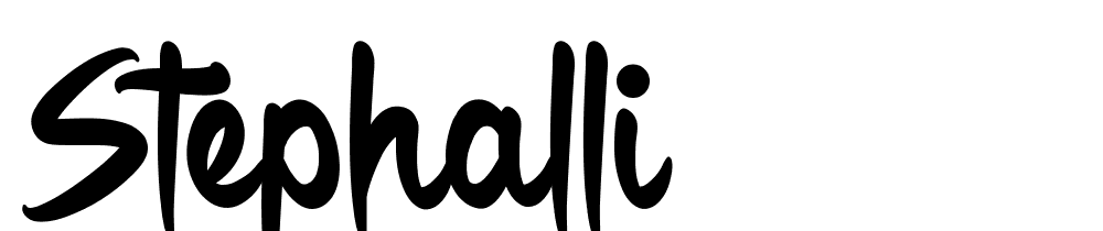 Stephalli font family download free