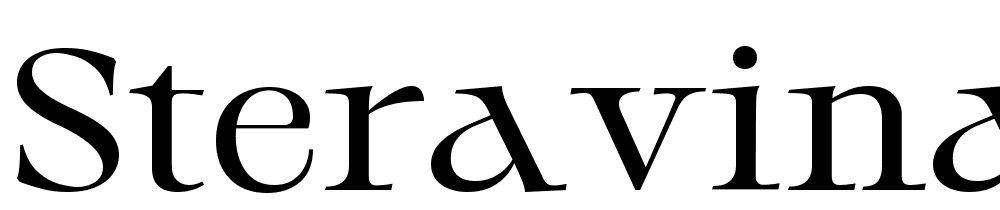 steravina font family download free