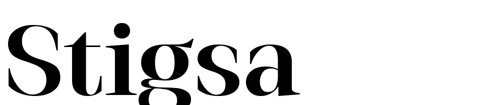 Stigsa font family download free