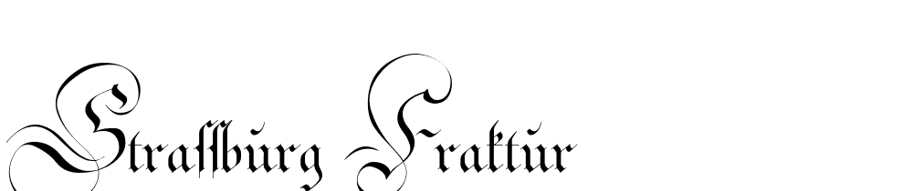 strassburg_fraktur font family download free