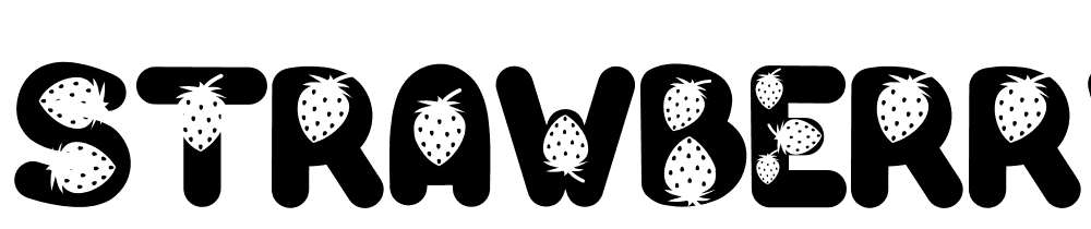 strawberry_5 font family download free