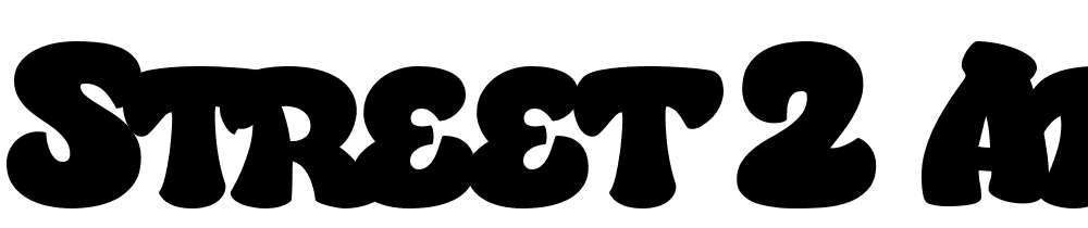 Street 2 Art font family download free