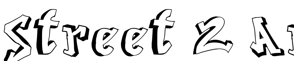 Street-2-Art font family download free