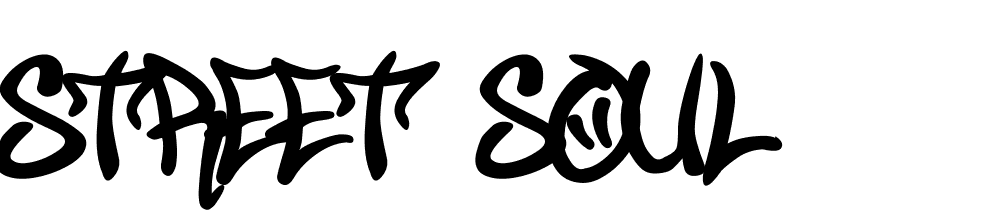 Street-Soul font family download free