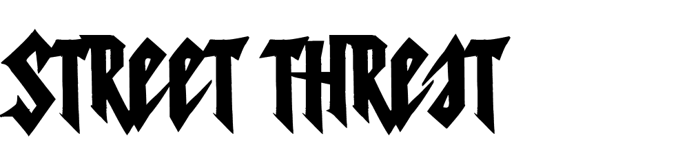 Street-Threat font family download free