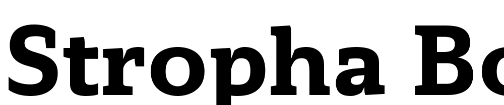 Stropha-Bold-Regular font family download free