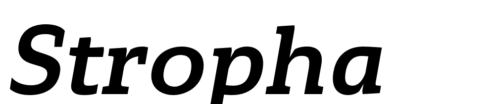 Stropha font family download free