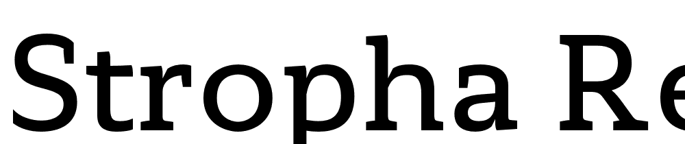 Stropha-Regular-Regular font family download free