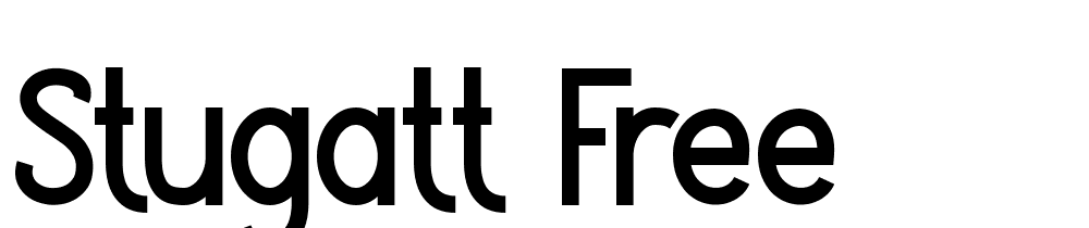 Stugatt-FREE font family download free