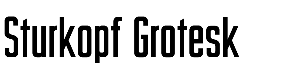 sturkopf-grotesk font family download free