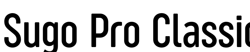 Sugo-Pro-Classic-Trial-Light font family download free