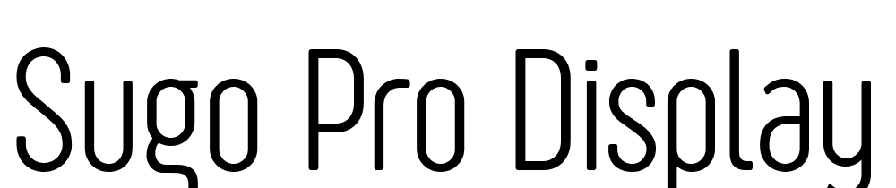 Sugo-Pro-Display-Trial-ExtraLight font family download free