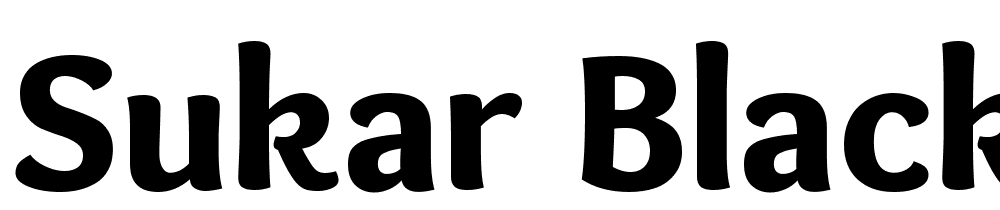 Sukar-black font family download free