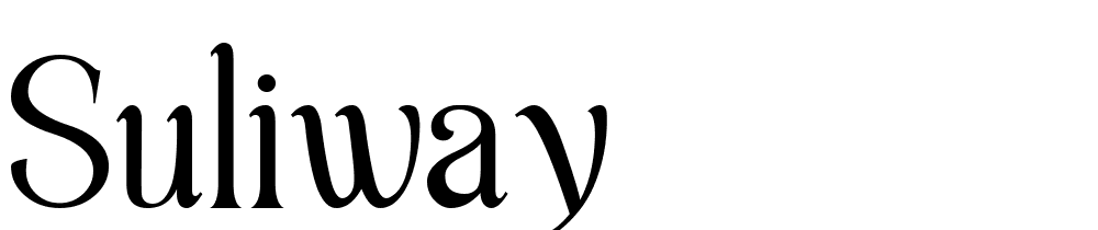 suliway font family download free