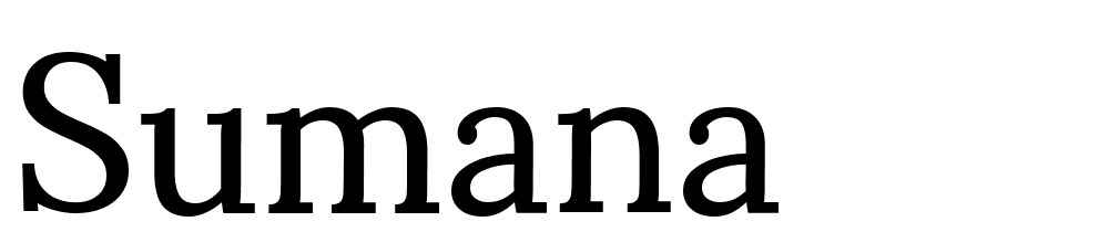 Sumana font family download free