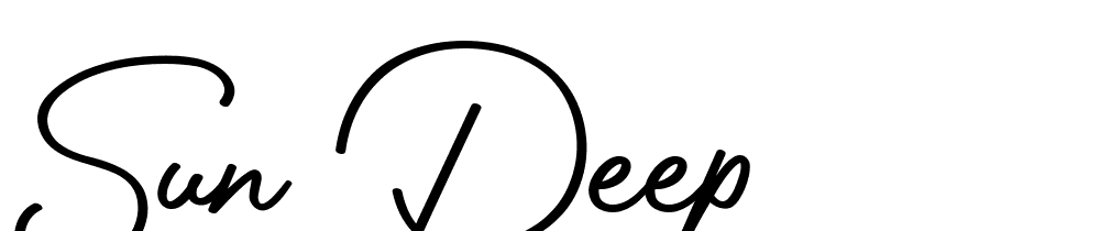 Sun Deep font family download free