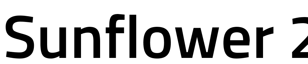 sunflower-2 font family download free