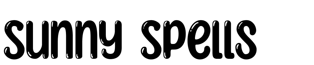 sunny_spells font family download free