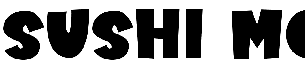 sushi_moshi font family download free