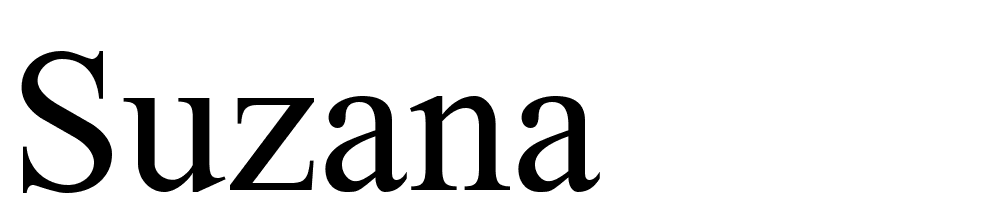 Suzana font family download free