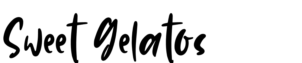 Sweet-Gelatos font family download free